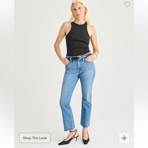 J. Crew Billie Demi Boot Crop Jeans